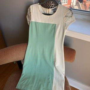 DKNY mint green dress